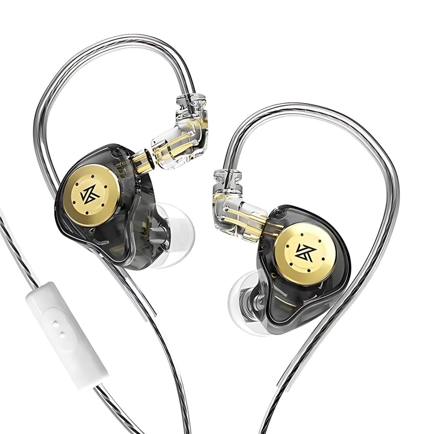KZ EDX PRO Hi-Fi Dynamic Bluetooth Earphones in black with mic