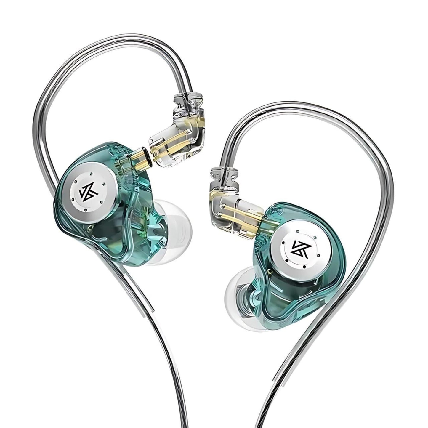 KZ EDX PRO Hi-Fi Dynamic Bluetooth Earphones in cyan with no mic